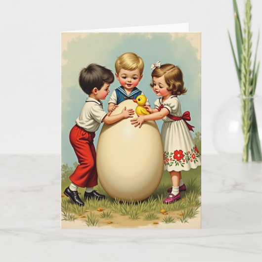 Carte Giant Egg Discovery Storybook Card (Devant)