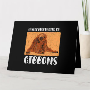 Carte Gibbon Ape Monkey Funny 2