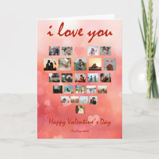 Carte gift valentines day cards