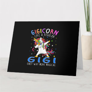 Carte Gigicorne Comme Une Gigi Régulière Et Beaucoup Plu