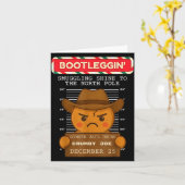 Carte Ginger Jailhouse Christmas Humor Gingerbread Coupl (Fleur jaune)