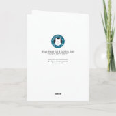 Carte Gingerbread Cat & Cookies, 2025 (Dos)