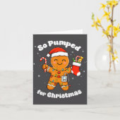 Carte Gingerbread T1D So Diabetic Pumped (Fleur jaune)