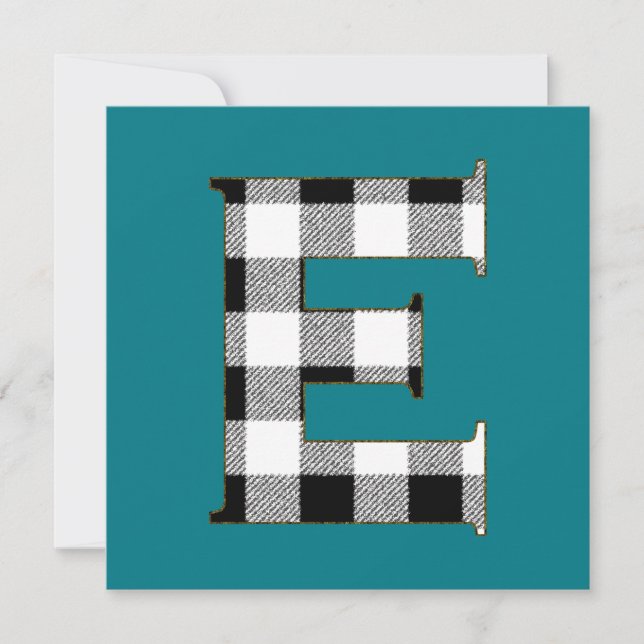 Carte Gingham (Devant)