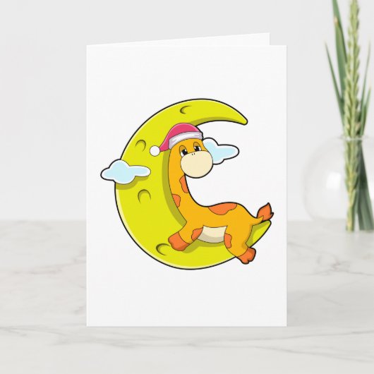 Carte Girafe chez Dormir avec la Lune (Devant)