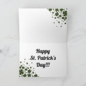Carte Girafe de la Saint-Patrick (Intérieur)