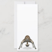 Carte Girafe flexible (Devant)