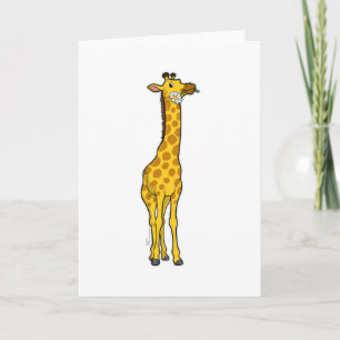 Carte Girafe with Daisy