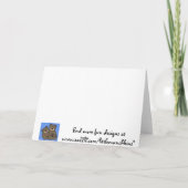 Carte girafes jumelles (Dos)