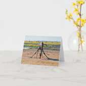 Carte Giraffe (Fleur jaune)