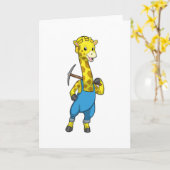 Carte Giraffe de Miner (Fleur jaune)