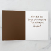 Carte Giraffe en Afrique (Intérieur)