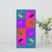 Carte Giraffe Stack 4x8 Miriam Kilmer de risingdove.com (Debout devant)