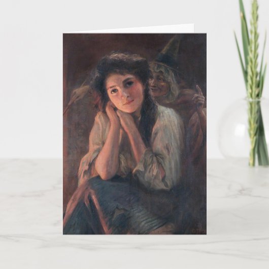 Carte Girl and a Witch par Beatrice Offor (Devant)