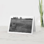 Carte Girl in Deck Chaise (Devant)