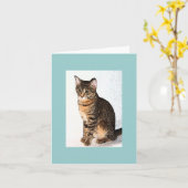 Carte Girlie (Fleur jaune)