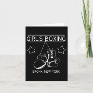 Carte Girls Boxing Bronx New York Rachel Friends