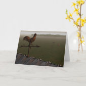 Carte Girouette (Fleur jaune)