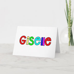Carte Giselle