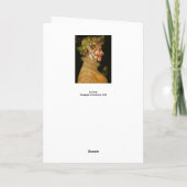 Carte Giuseppe Arcimboldo - Été (Dos)