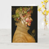 Carte Giuseppe Arcimboldo - Été (Fleur jaune)