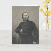 Carte Giuseppe Garibaldi, gravé par livre de D.J (Fleur jaune)