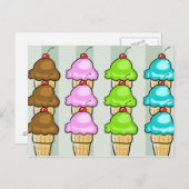 carte glace (Devant / Derrière)