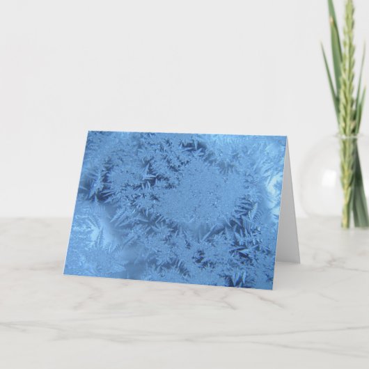 Carte Glace bleue (Devant)