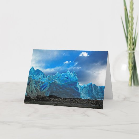 Carte Glace bleue - Perito Moreno (Devant)