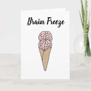 Carte Glace Brain Freeze
