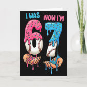 Carte Glace de baseball j'avais 6 ans maintenant j'ai 7  (Devant)