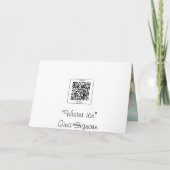 Carte Glace d'hiver, tempête de verglas, photographie de (Dos)