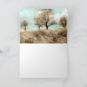 Carte Glace d'hiver, tempête de verglas, photographie de (Intérieur)