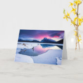 Carte Glace et neige | Mt. Rundle, Canada (Fleur jaune)