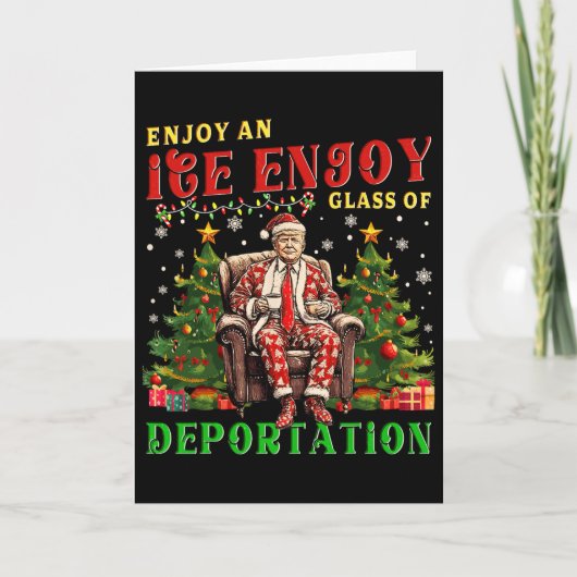 Carte Glace Profitez D'Une Glace Froid Gl De Déportation (Devant)