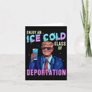 Carte Glace Profitez D'Une Glace Froid Gl De Déportation