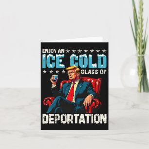 Carte Glace Profitez D'Une Glace Froid Gl De La Chemise