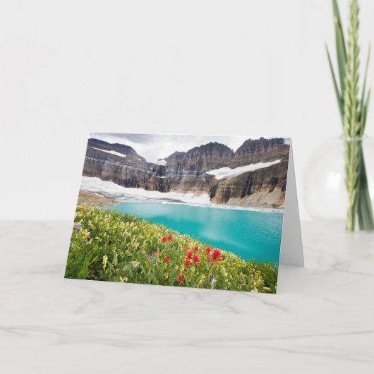 Carte Glacier de Grinnell (Devant)