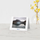 Carte Glacier de l'Alaska (Fleur jaune)