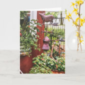 Carte GLAD U R DANS MA VIE "60e ANNIVERSAIRE" SOUHAITE (Fleur jaune)