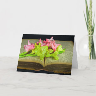 Carte Gladiolas sur la Sympathie biblique