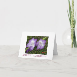 Carte Gladioli