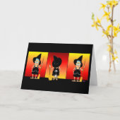 Carte Gladys la sorcière Thrillogy (Fleur jaune)