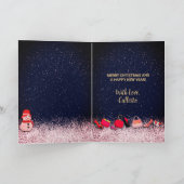 Carte Glam Girly Chaussures de maquillage de sac à main (Intérieur)