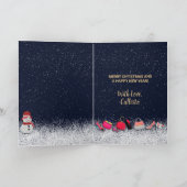 Carte Glam Girly Chaussures de maquillage de sac à main  (Intérieur)