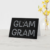 Carte Glam Gram (Fleur jaune)