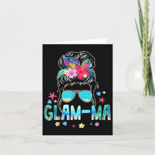 Carte Glam-ma Hello Summer Beach Lover Messy Bun Summert