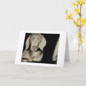 Carte Glamour à os T (Fleur jaune)