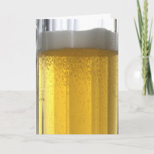 Carte Glass Mug of Beer Custom