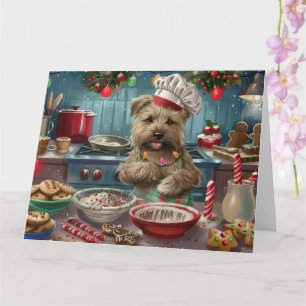 Carte Glen of Imaal Terrier Fêtes de fin d'année : Pâtis